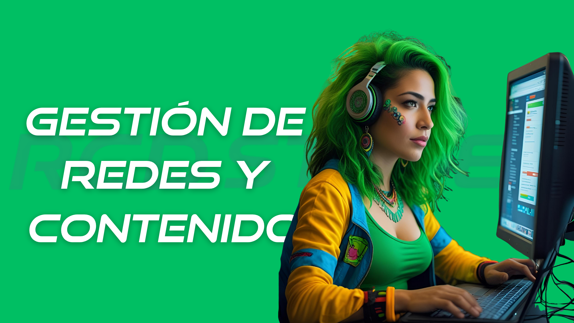 gestión de redes y contenido